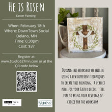 Risen painting | Downtown Social| Feb. 18th